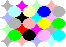 フォトパーツ特殊形状：手裏剣形[1]