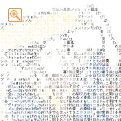 名言等縦書きメッセピクチャアート部分拡大1